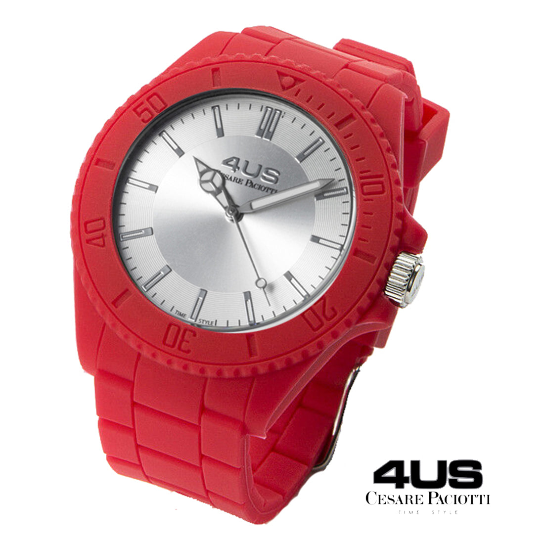 Orologio Analogico Orologio 4us Gomma Orologio Uomo 4US CESARE