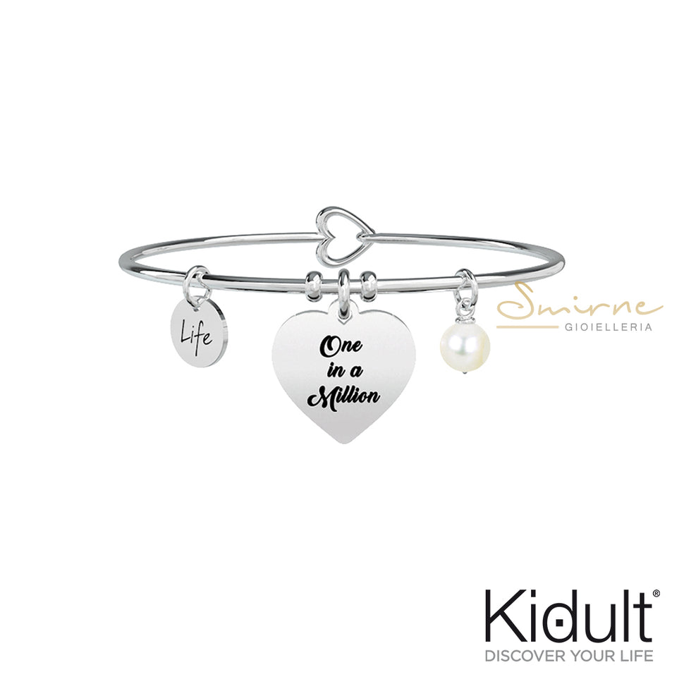 Bracciale Kidult CUORE | ONE IN A MILLION - Smirne Gioielleria