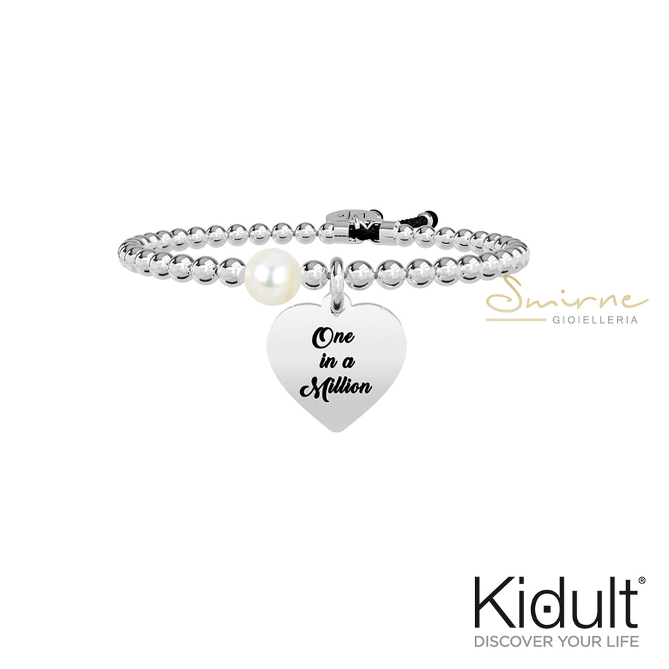 Bracciale Kidult CUORE | ONE IN A MILLION - Smirne Gioielleria