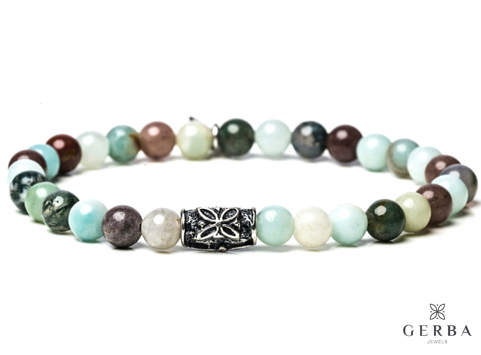 Bracciale Amazzonite - Smirne Gioielleria