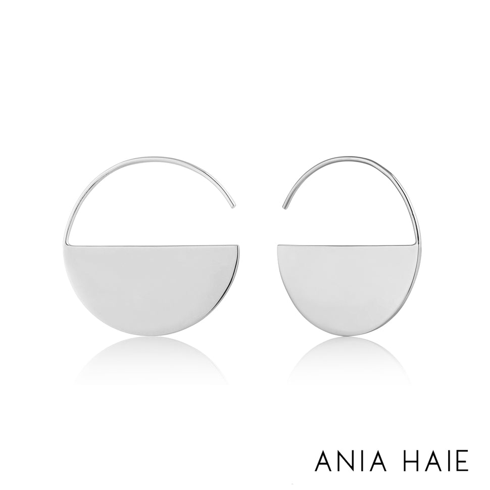 Orecchini Geometry Hoop - Smirne Gioielleria