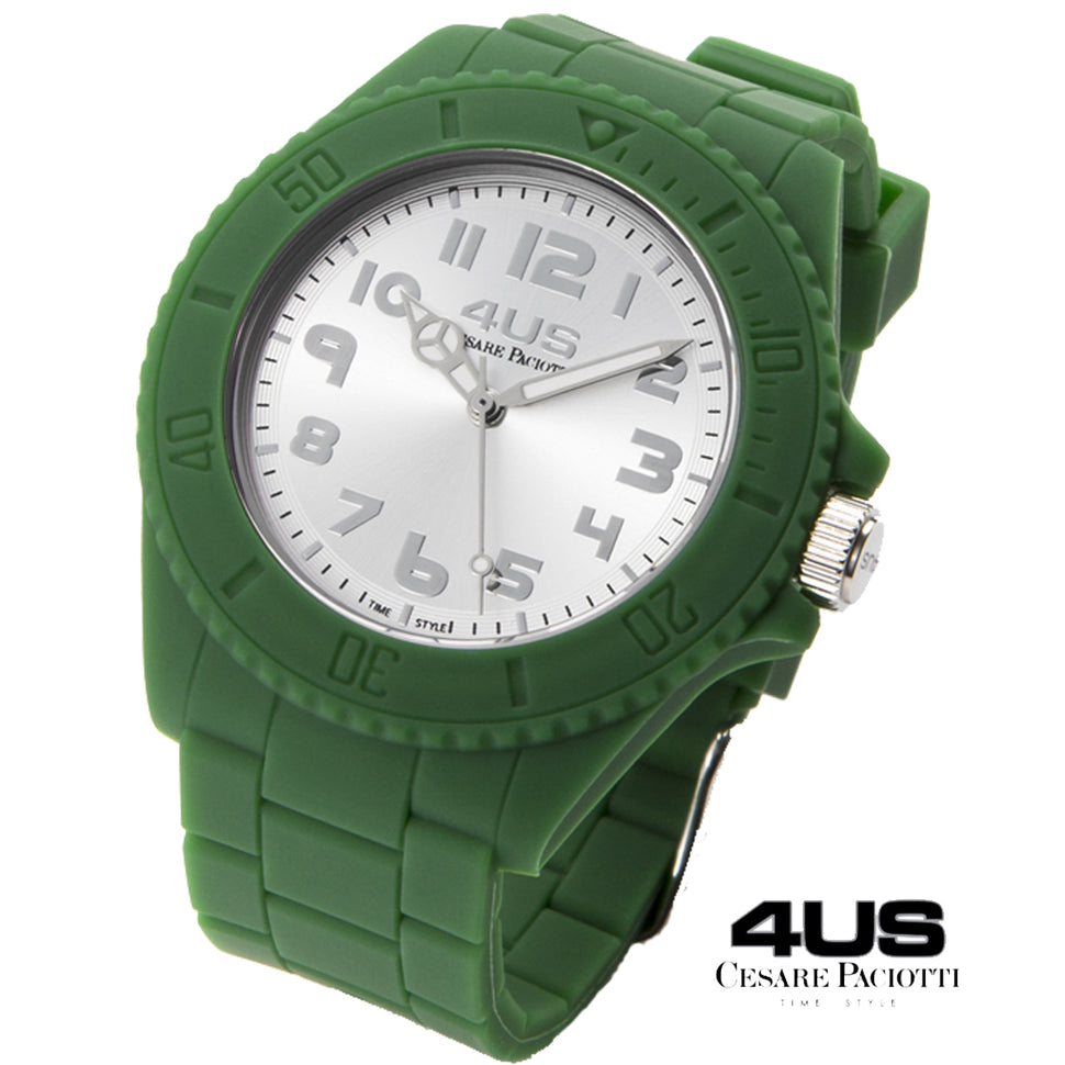 Watches Orologio 4us Gomma Orologio 4US Cesare Paciotti Verde